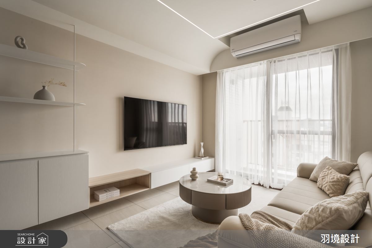 35坪新成屋(5年以下)＿現代風客廳案例圖片＿羽境設計＿羽境_04之6
