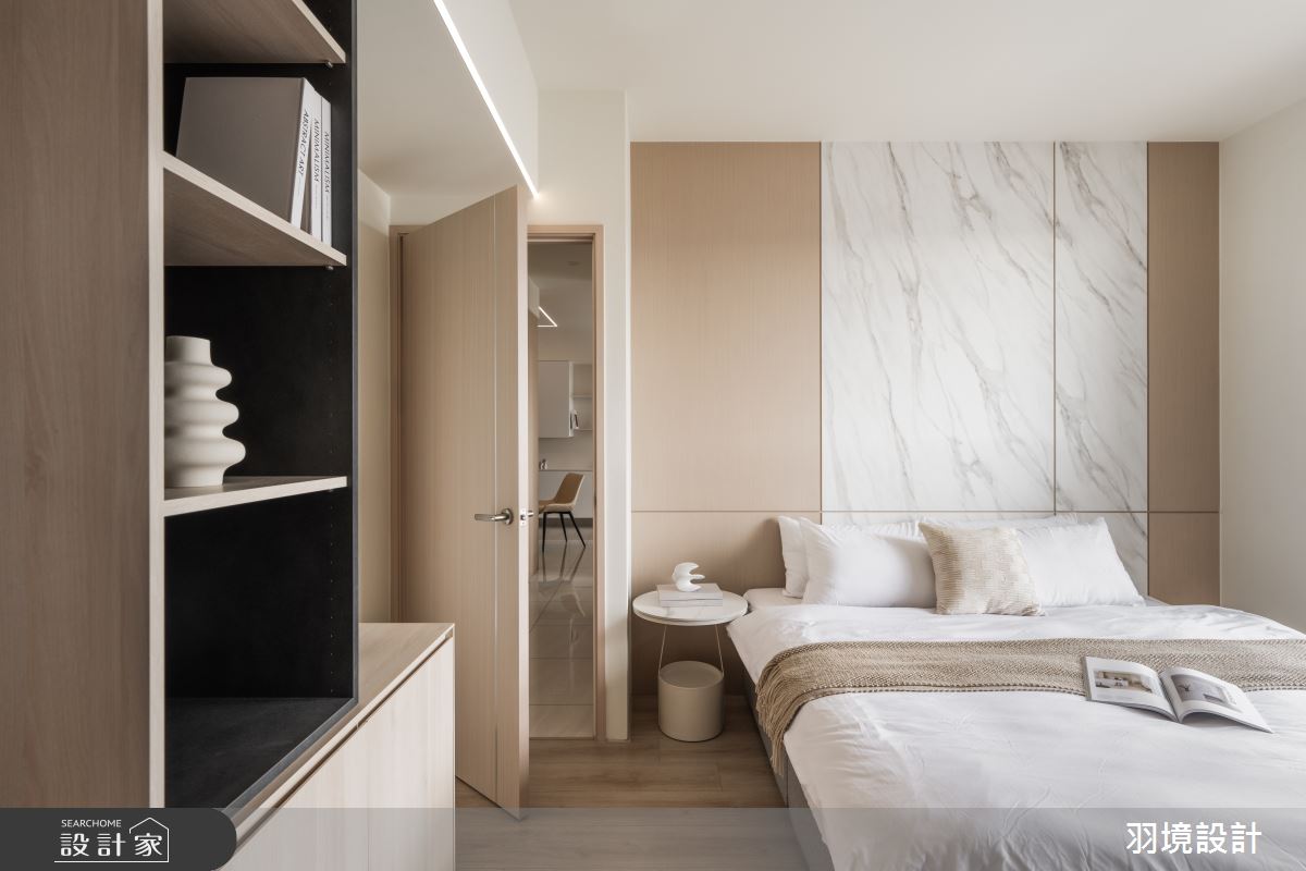 35坪新成屋(5年以下)＿現代風臥室案例圖片＿羽境設計＿羽境_04之21