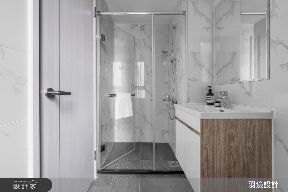35坪新成屋(5年以下)＿現代風浴室案例圖片＿羽境設計＿羽境_04之32