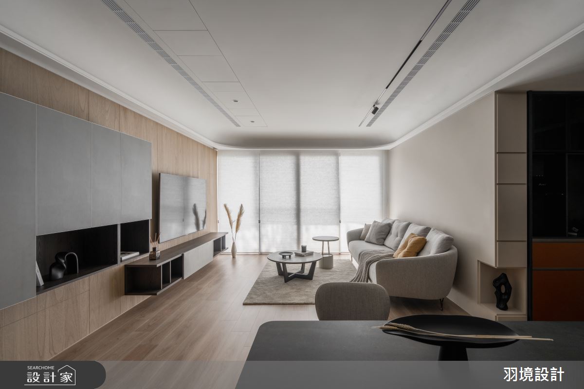 58坪新成屋(5年以下)＿現代風客廳餐廳案例圖片＿羽境設計＿羽境_03之5