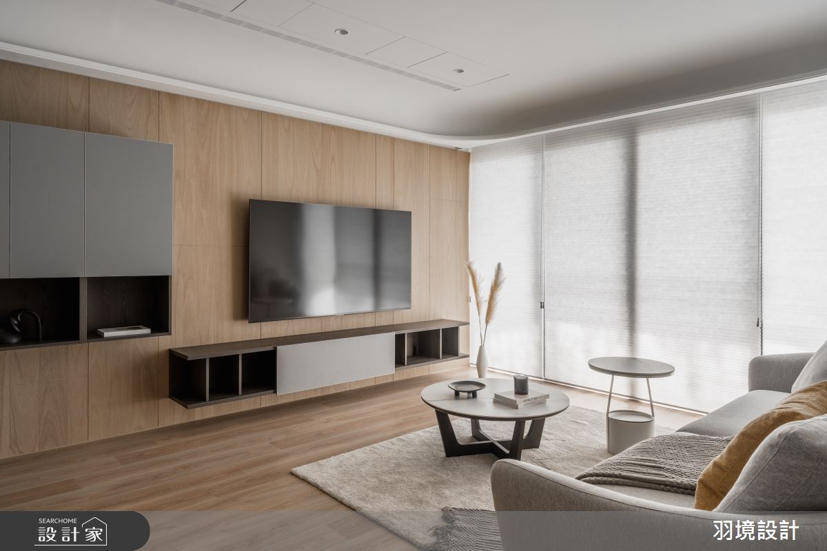58坪新成屋(5年以下)＿現代風客廳案例圖片＿羽境設計＿羽境_03之7
