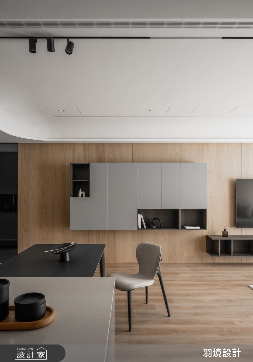 58坪新成屋(5年以下)＿現代風餐廳中島案例圖片＿羽境設計＿羽境_03之11