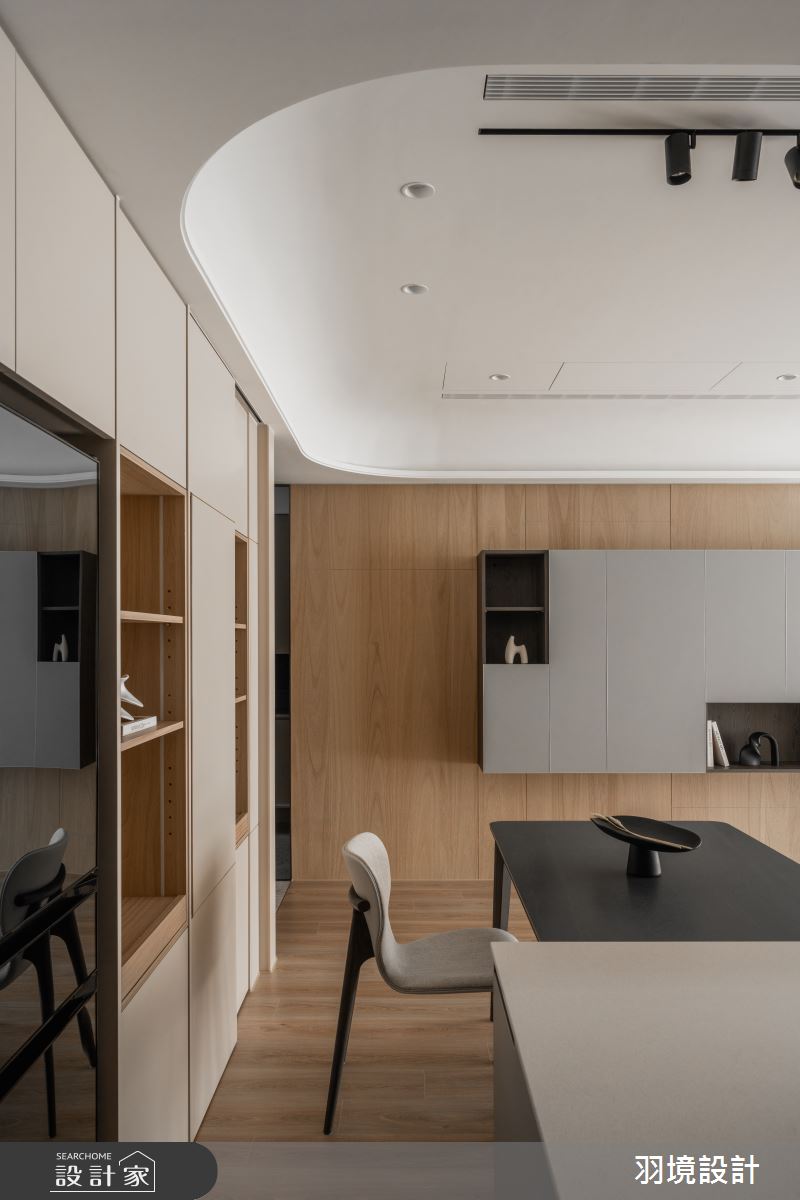 58坪新成屋(5年以下)＿現代風餐廳中島案例圖片＿羽境設計＿羽境_03之12