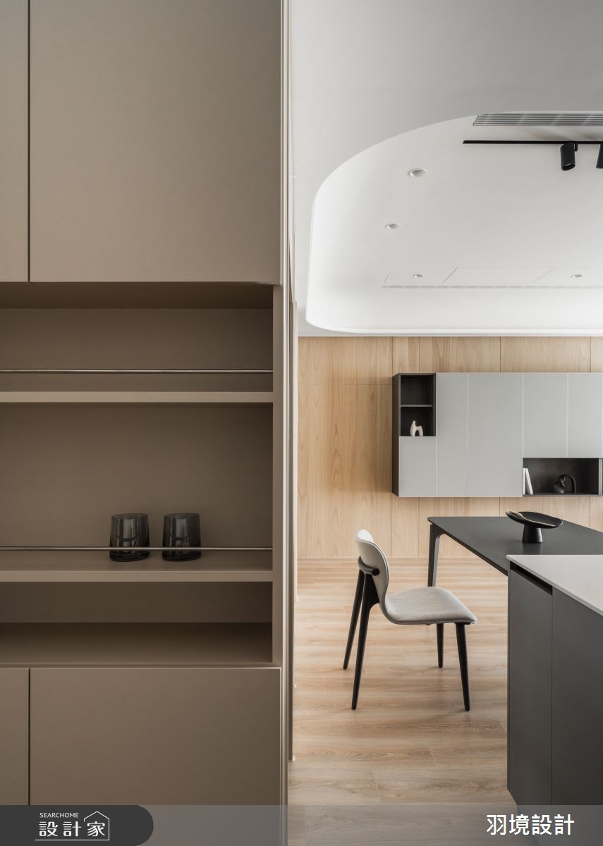 58坪新成屋(5年以下)＿現代風餐廳中島案例圖片＿羽境設計＿羽境_03之15