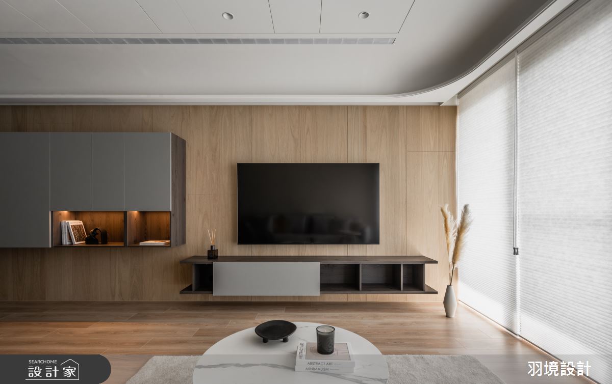 58坪新成屋(5年以下)＿現代風客廳案例圖片＿羽境設計＿羽境_03之18