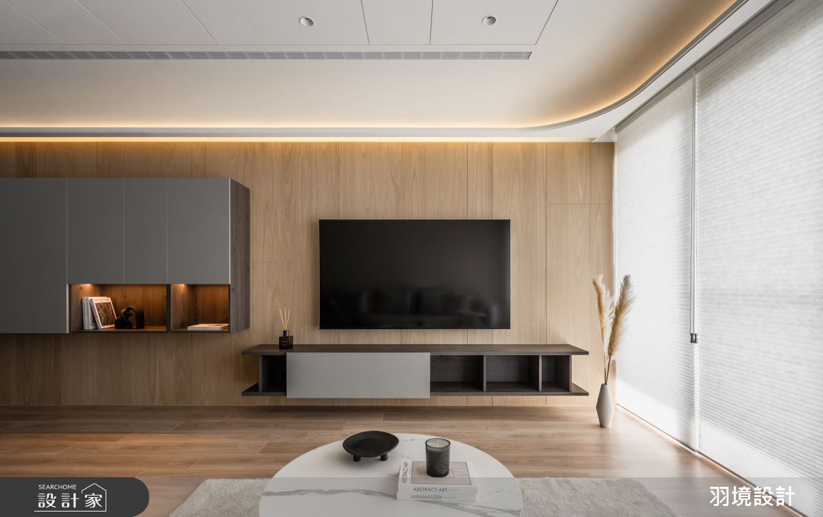 58坪新成屋(5年以下)＿現代風客廳案例圖片＿羽境設計＿羽境_03之19