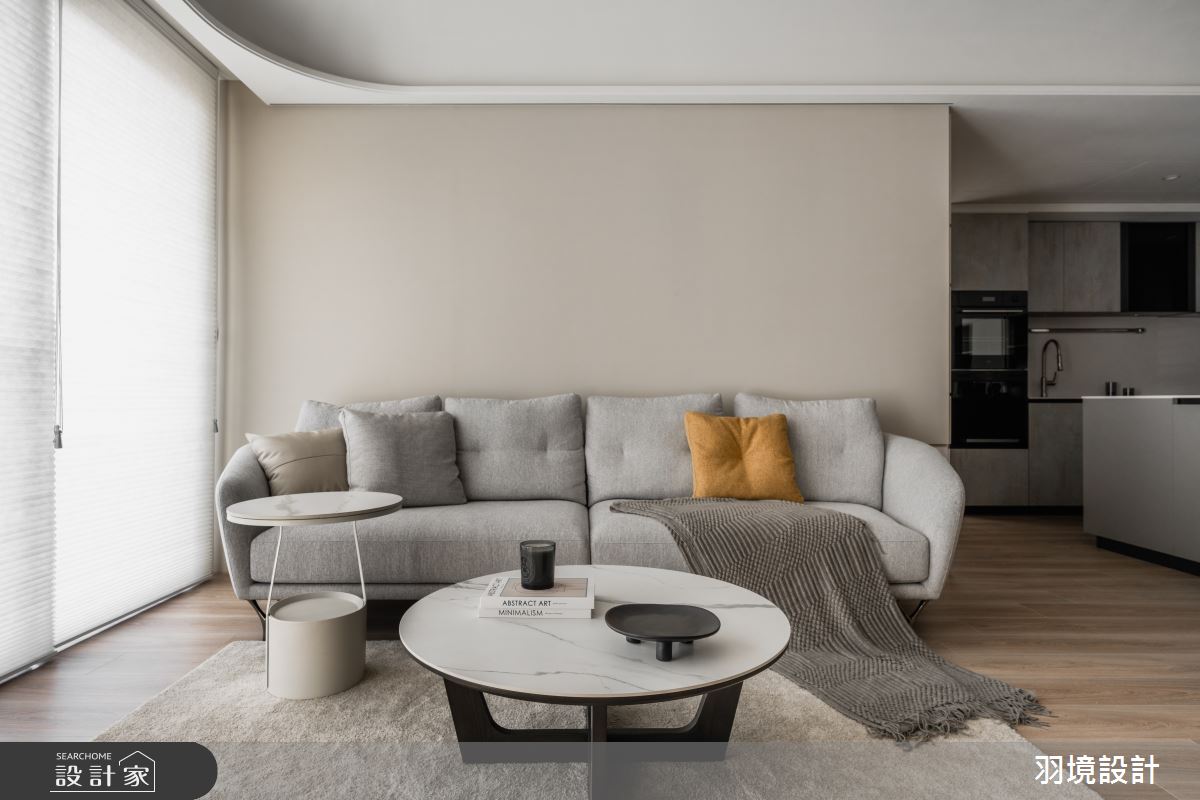 58坪新成屋(5年以下)＿現代風客廳案例圖片＿羽境設計＿羽境_03之20