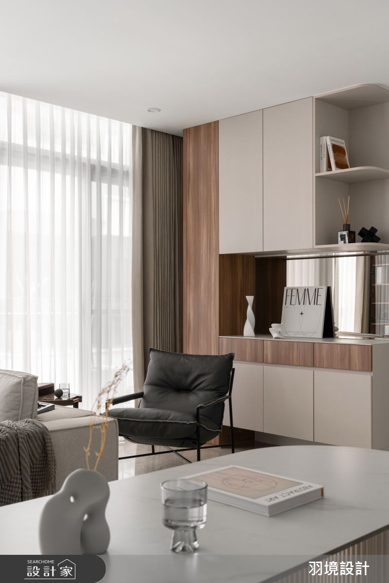 65坪新成屋(5年以下)＿現代風餐廳書房案例圖片＿羽境設計＿羽境_06之2