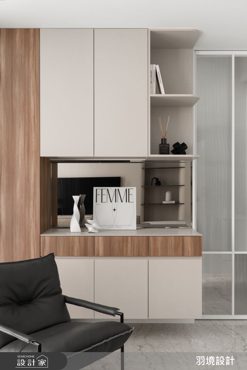 65坪新成屋(5年以下)＿現代風書房案例圖片＿羽境設計＿羽境_06之3