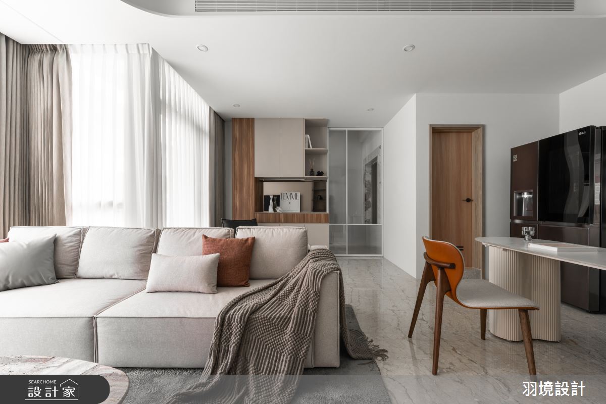 65坪新成屋(5年以下)＿現代風客廳餐廳案例圖片＿羽境設計＿羽境_06之4