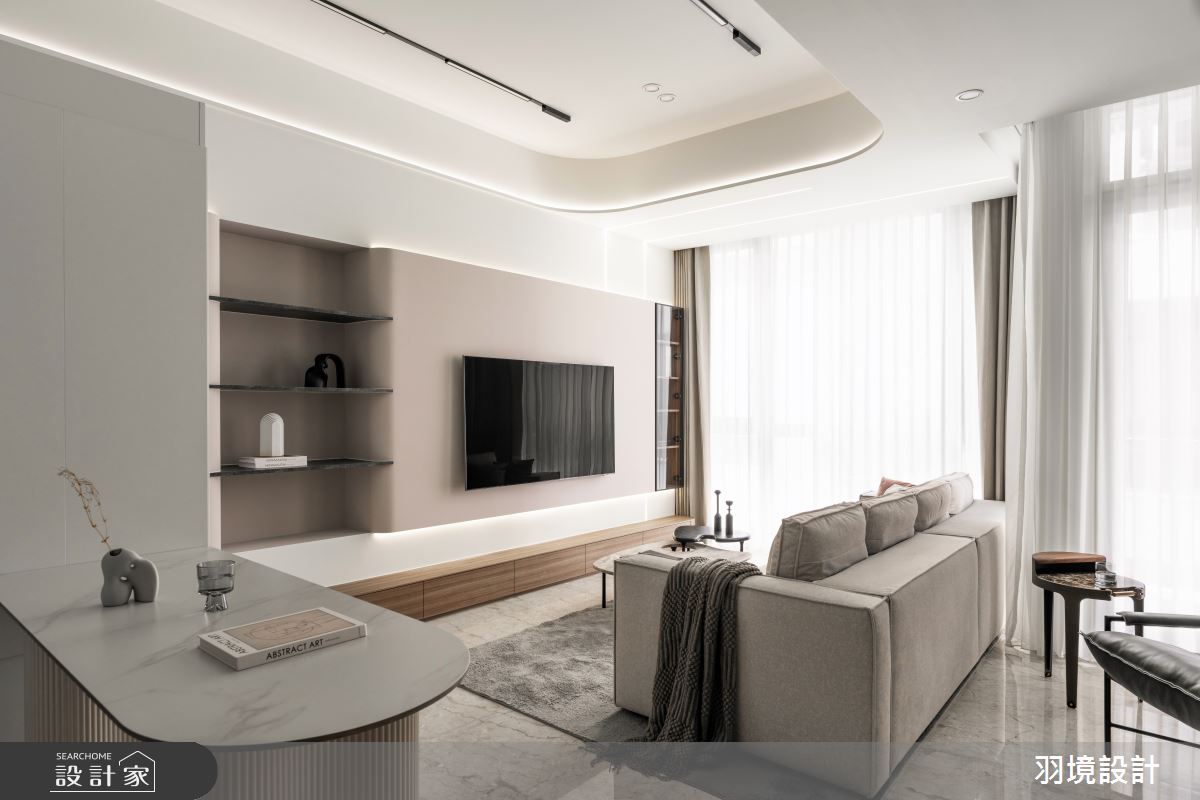 65坪新成屋(5年以下)＿現代風客廳餐廳案例圖片＿羽境設計＿羽境_06之12