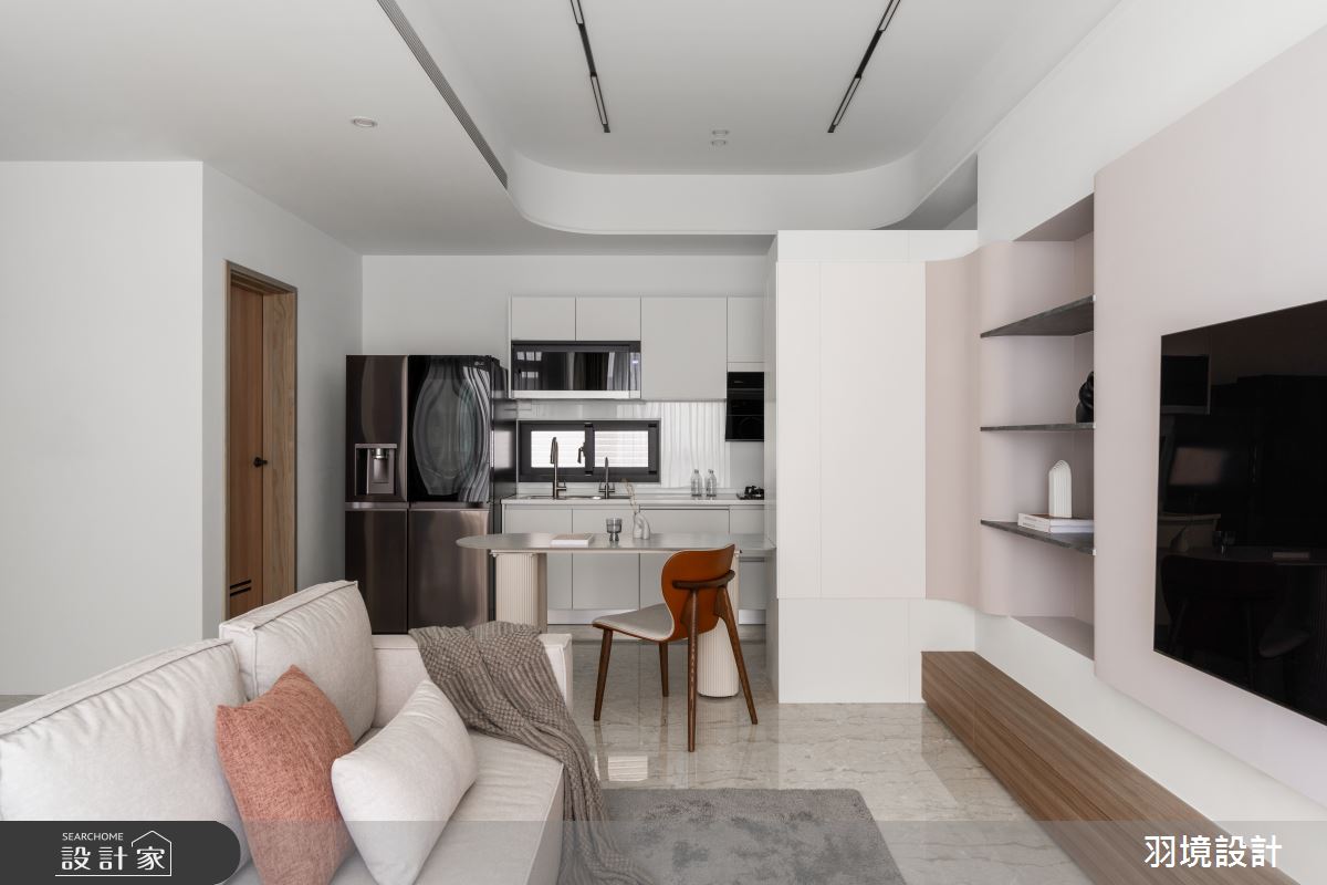 65坪新成屋(5年以下)＿現代風客廳餐廳廚房案例圖片＿羽境設計＿羽境_06之14
