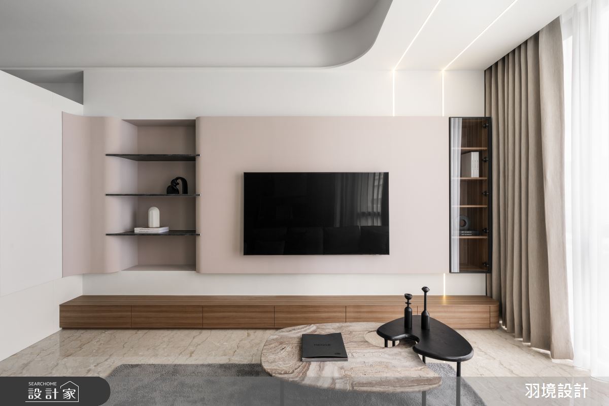 65坪新成屋(5年以下)＿現代風客廳案例圖片＿羽境設計＿羽境_06之18
