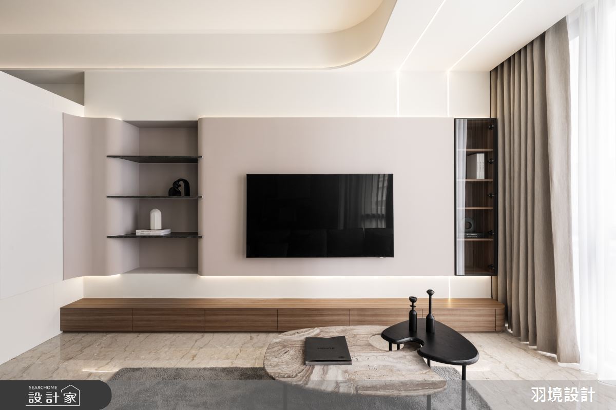 65坪新成屋(5年以下)＿現代風客廳案例圖片＿羽境設計＿羽境_06之19