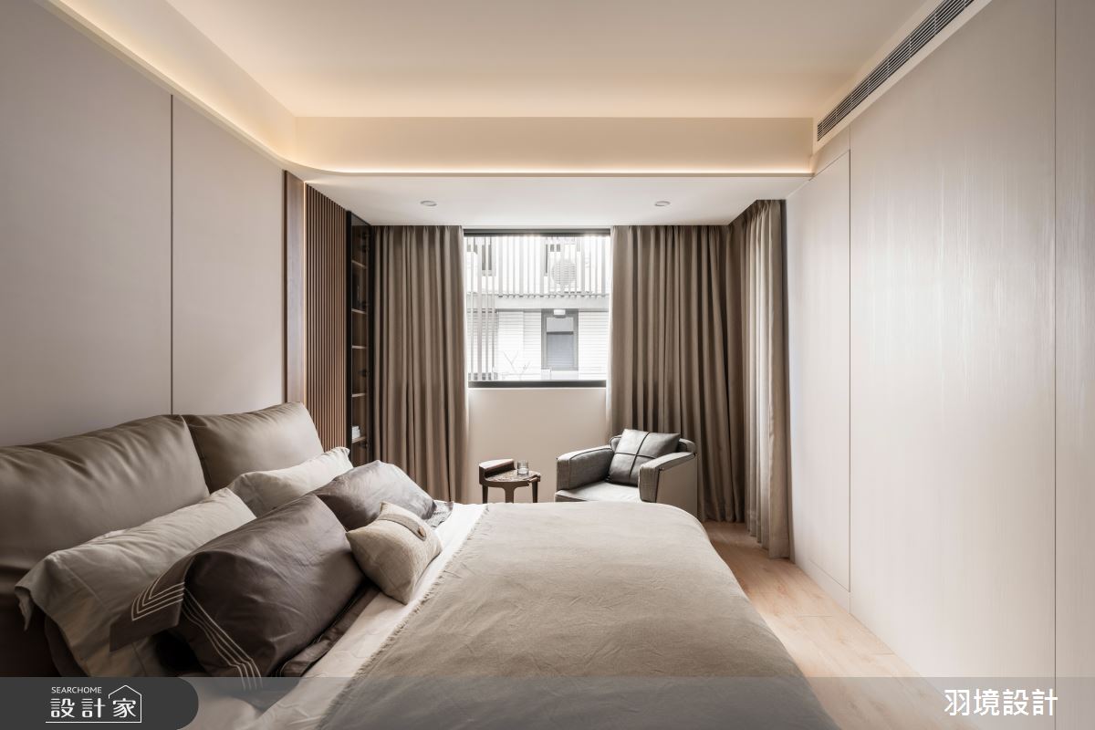 65坪新成屋(5年以下)＿現代風臥室案例圖片＿羽境設計＿羽境_06之21