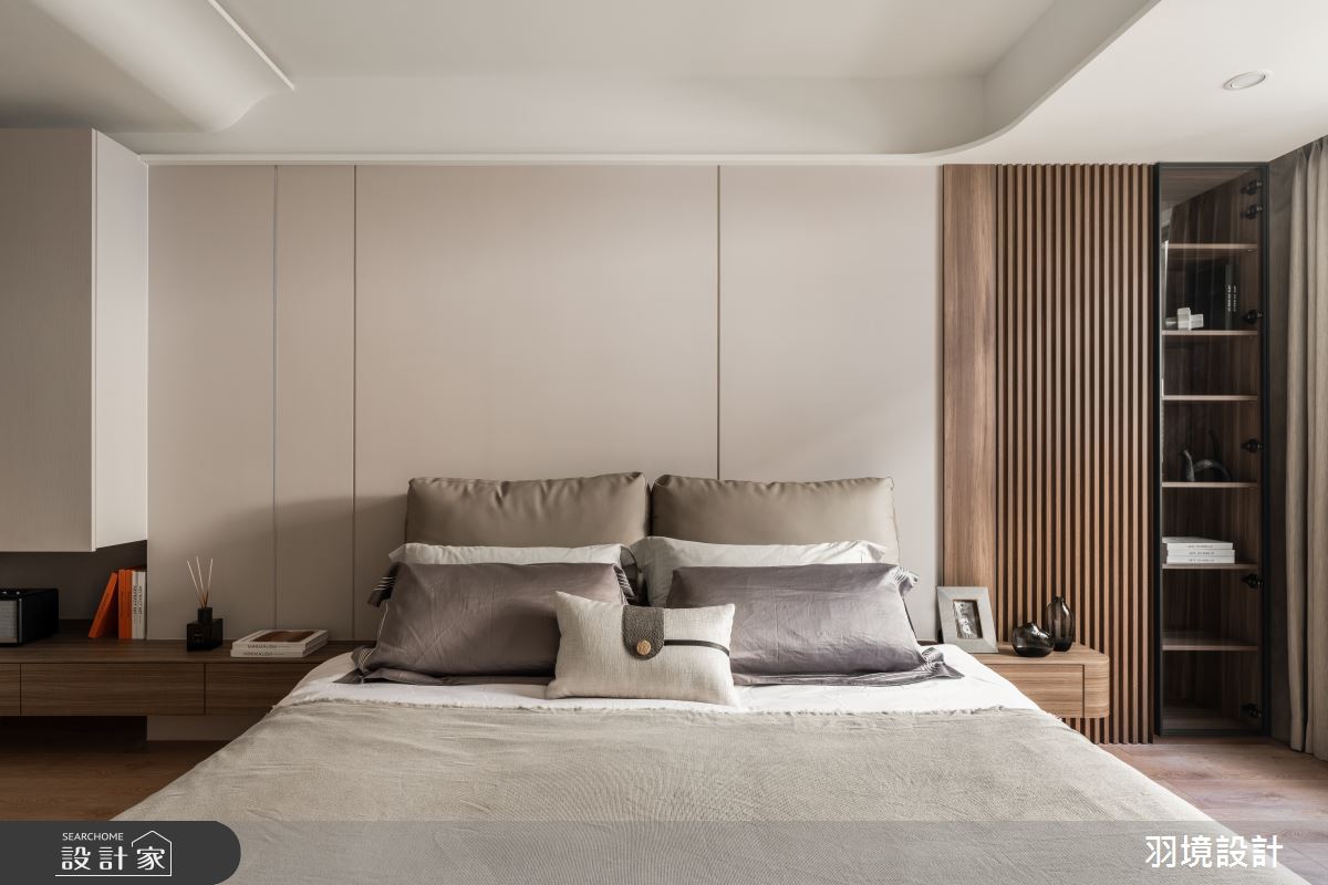 65坪新成屋(5年以下)＿現代風臥室案例圖片＿羽境設計＿羽境_06之24