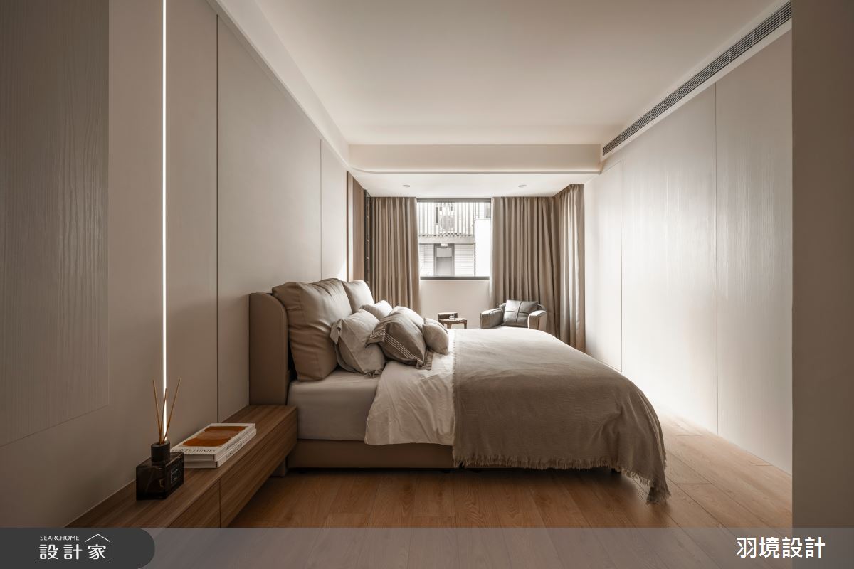 65坪新成屋(5年以下)＿現代風臥室案例圖片＿羽境設計＿羽境_06之35