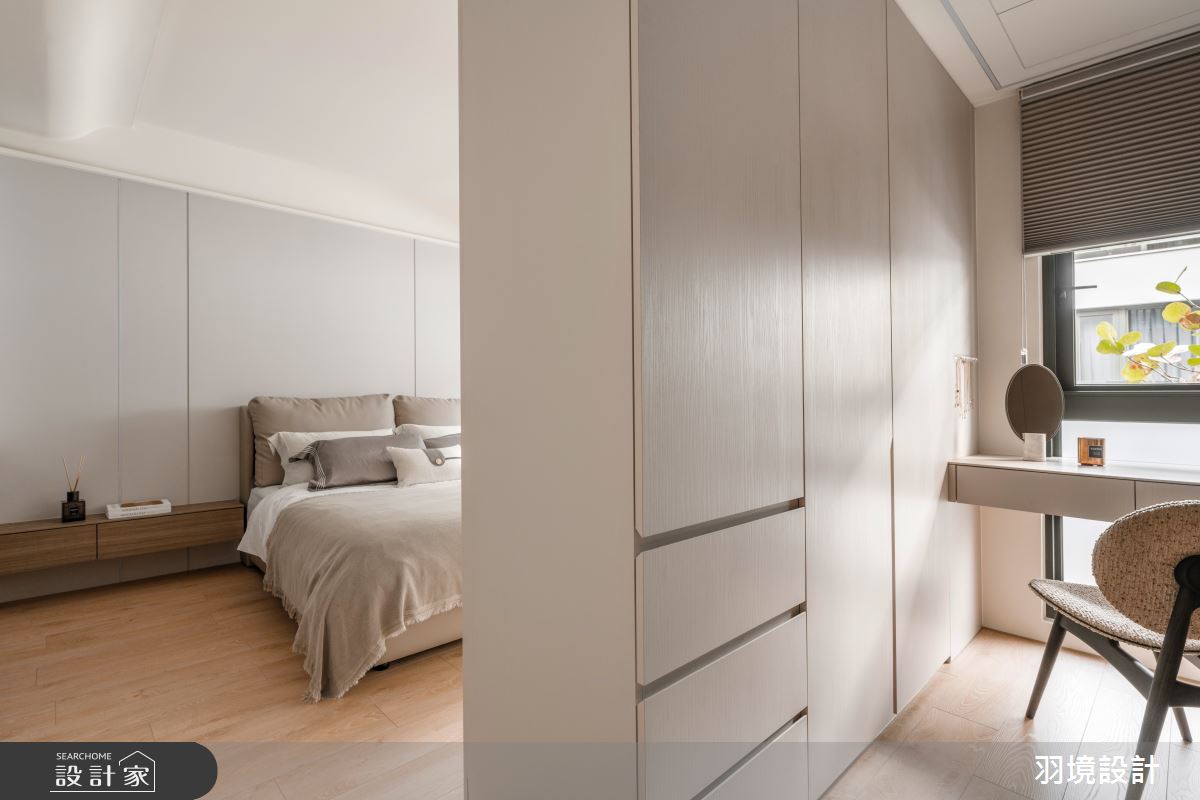 65坪新成屋(5年以下)＿現代風臥室更衣間案例圖片＿羽境設計＿羽境_06之36