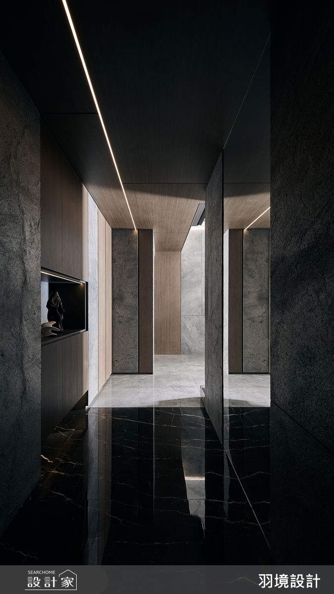 37坪新成屋(5年以下)＿現代風玄關案例圖片＿羽境設計＿羽境_07之2