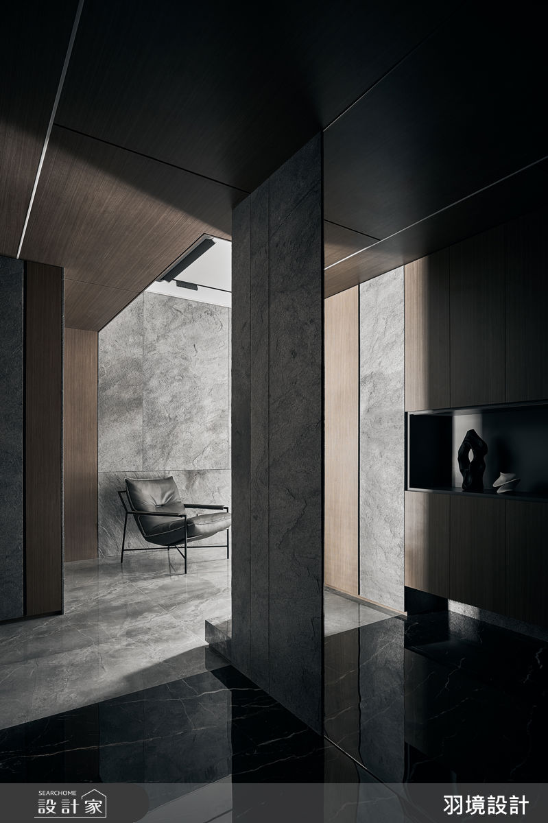 37坪新成屋(5年以下)＿現代風玄關案例圖片＿羽境設計＿羽境_07之3