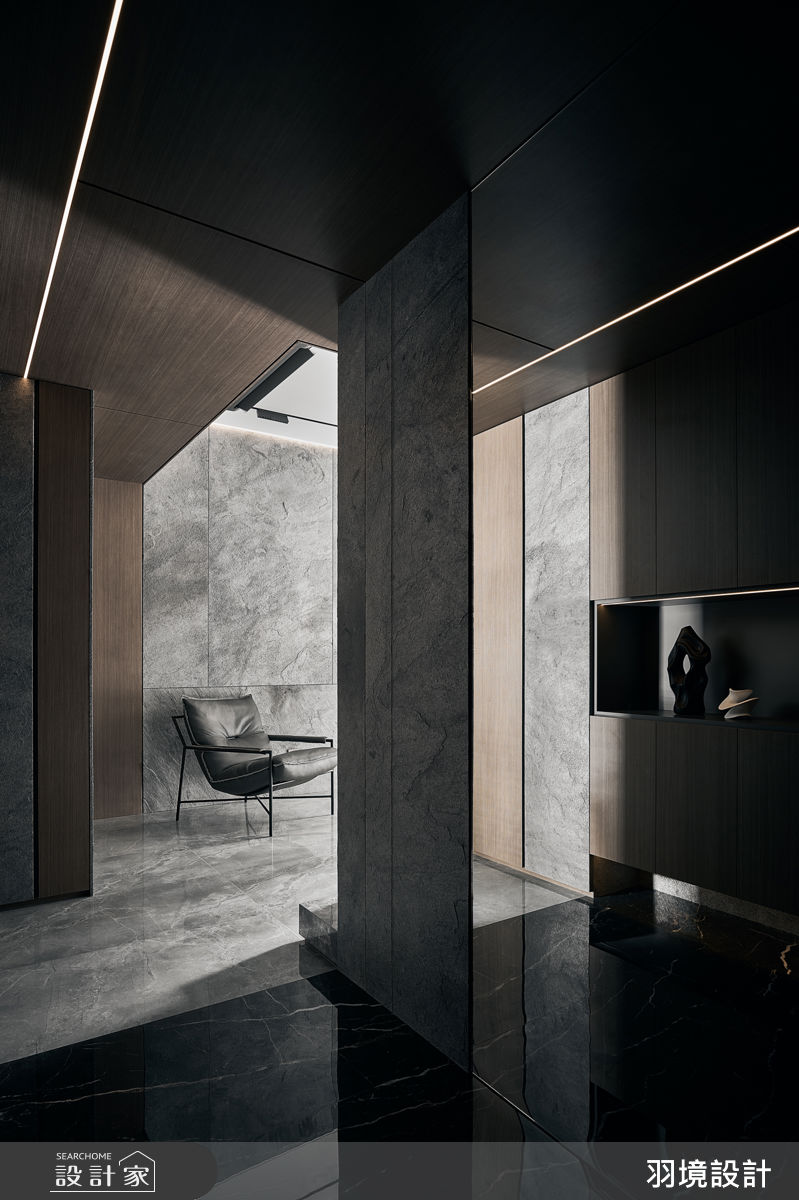 37坪新成屋(5年以下)＿現代風玄關案例圖片＿羽境設計＿羽境_07之4