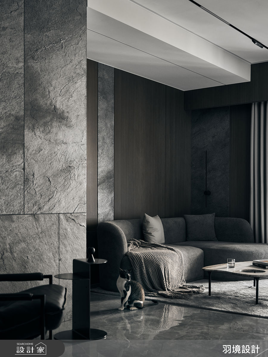 37坪新成屋(5年以下)＿現代風客廳案例圖片＿羽境設計＿羽境_07之11