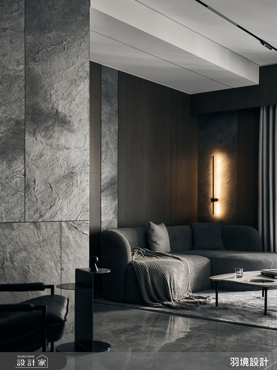 37坪新成屋(5年以下)＿現代風客廳案例圖片＿羽境設計＿羽境_07之12