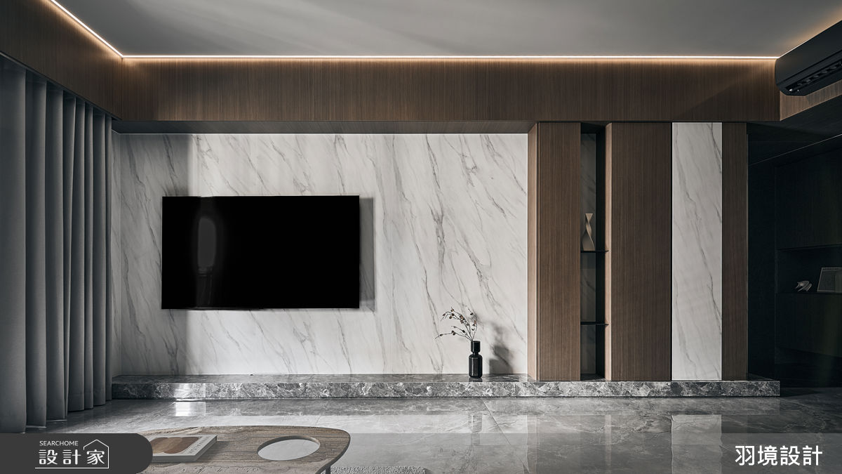 37坪新成屋(5年以下)＿現代風客廳案例圖片＿羽境設計＿羽境_07之20