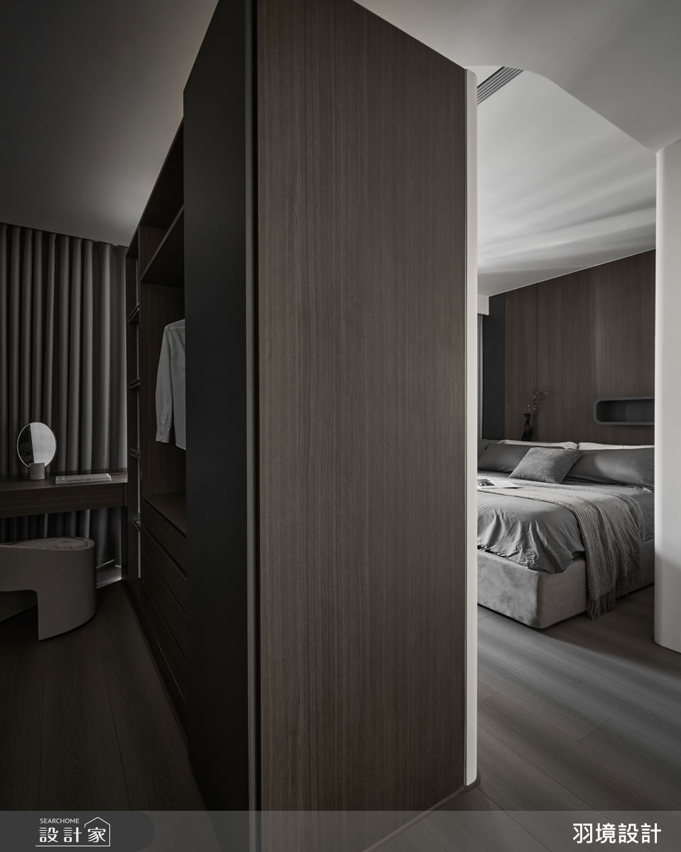 37坪新成屋(5年以下)＿現代風臥室更衣間案例圖片＿羽境設計＿羽境_07之29