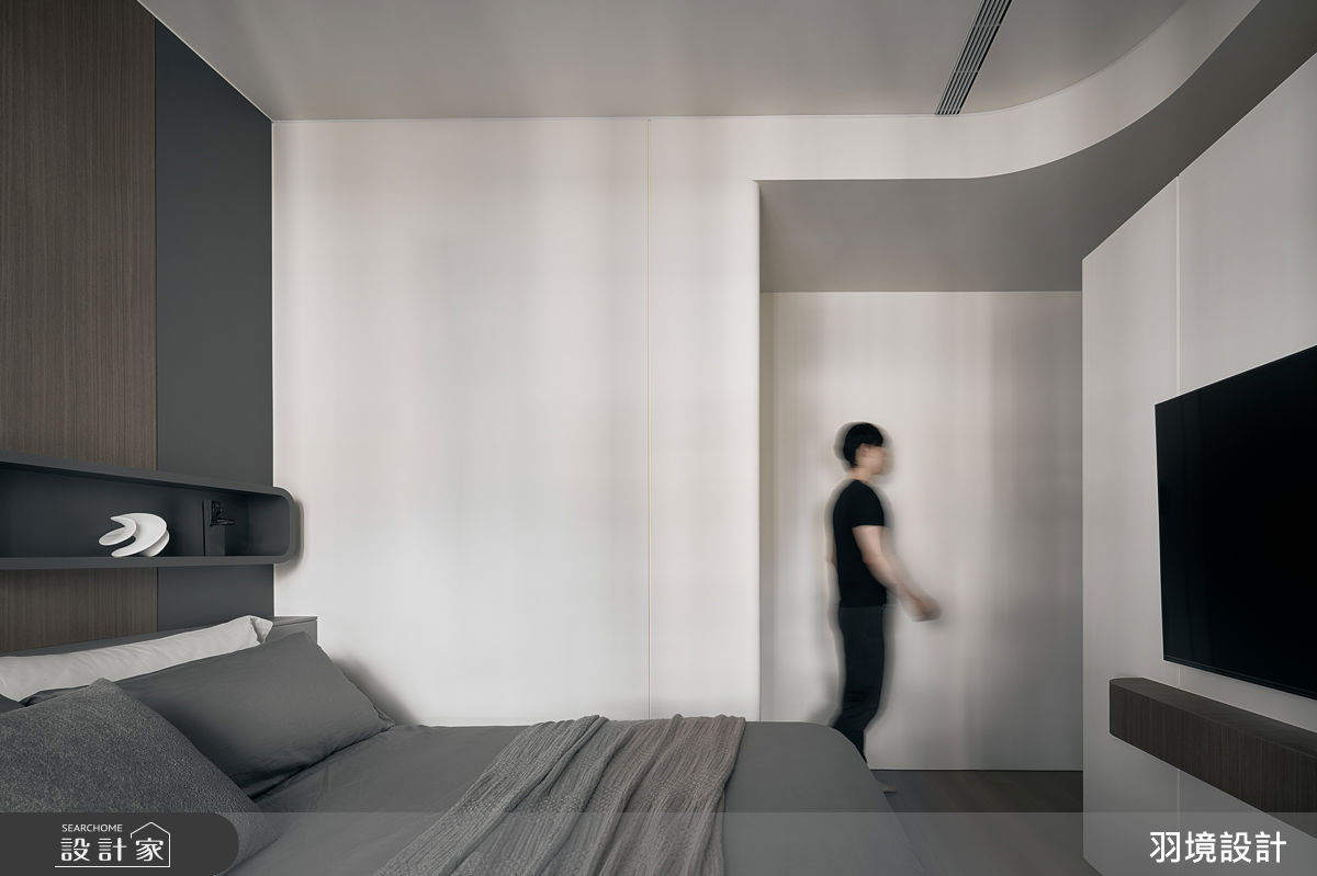 37坪新成屋(5年以下)＿現代風臥室案例圖片＿羽境設計＿羽境_07之31
