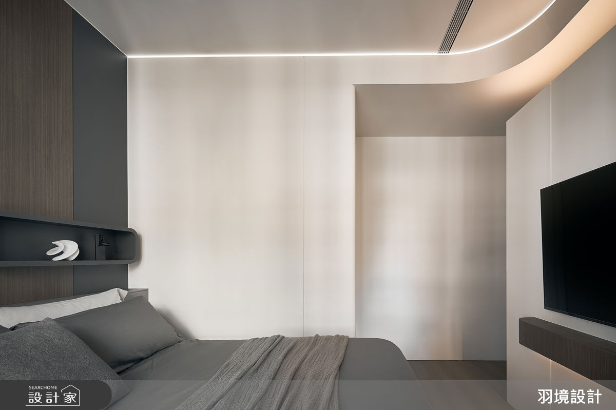 37坪新成屋(5年以下)＿現代風臥室案例圖片＿羽境設計＿羽境_07之32