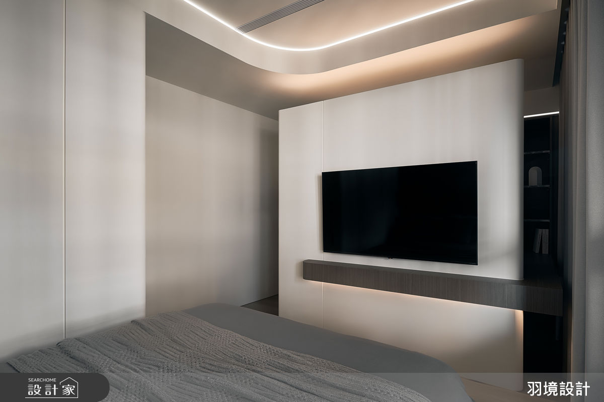 37坪新成屋(5年以下)＿現代風臥室案例圖片＿羽境設計＿羽境_07之34