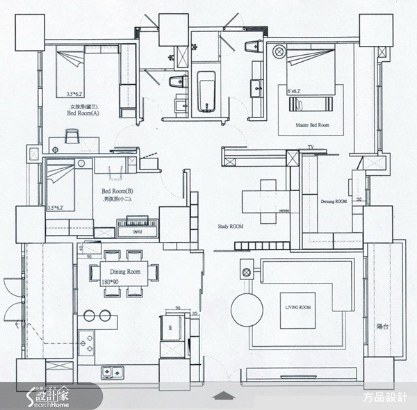 60坪新成屋(5年以下)＿現代風案例圖片＿方品空間設計＿方品_01之20