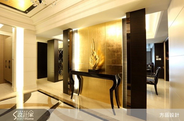 100坪新成屋(5年以下)＿新古典玄關案例圖片＿方品空間設計＿方品_02之1