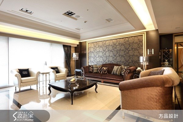 100坪新成屋(5年以下)＿新古典客廳案例圖片＿方品空間設計＿方品_02之4