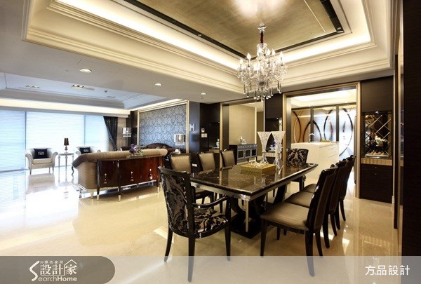 100坪新成屋(5年以下)＿新古典餐廳案例圖片＿方品空間設計＿方品_02之8