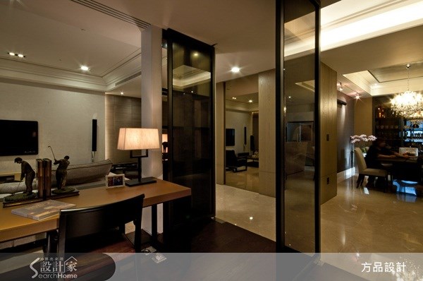 60坪新成屋(5年以下)＿奢華風書房案例圖片＿方品空間設計＿方品_05之7