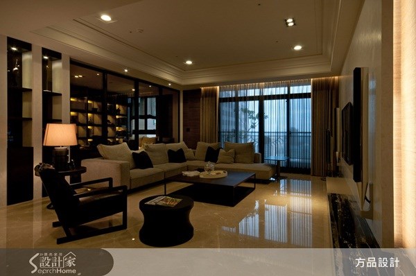 60坪新成屋(5年以下)＿奢華風客廳案例圖片＿方品空間設計＿方品_05之5