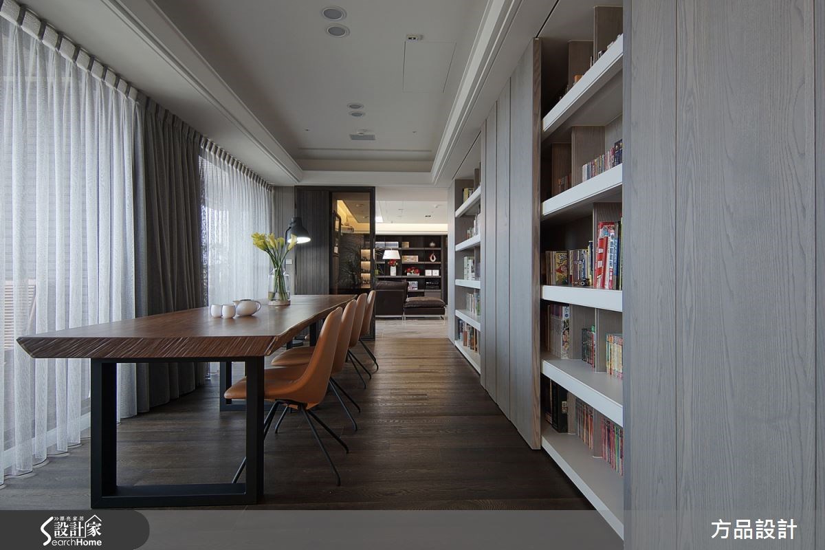90坪預售屋＿現代風書房案例圖片＿方品空間設計＿方品_19之13