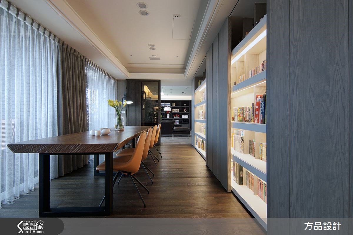 90坪預售屋＿現代風書房案例圖片＿方品空間設計＿方品_19之14