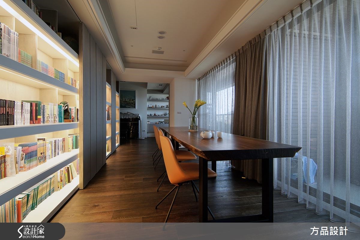 90坪預售屋＿現代風書房案例圖片＿方品空間設計＿方品_19之15