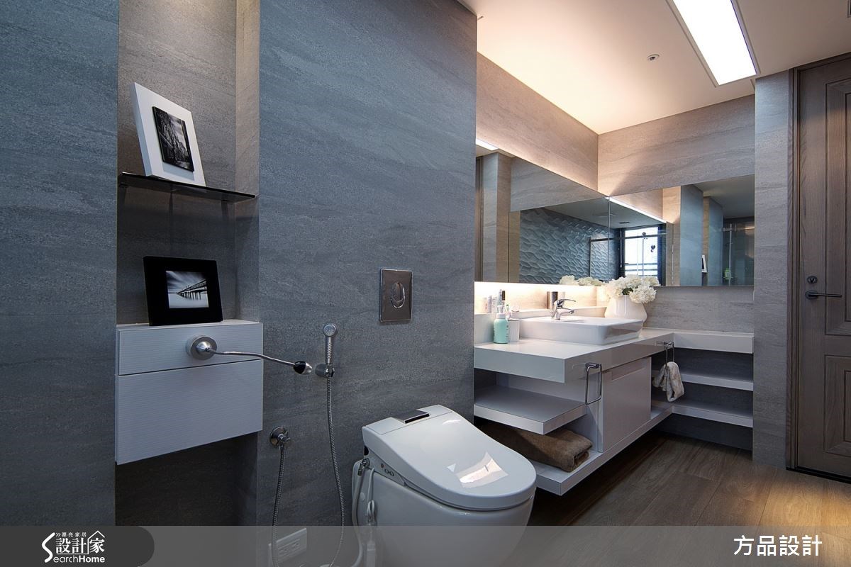 90坪預售屋＿現代風浴室案例圖片＿方品空間設計＿方品_19之26