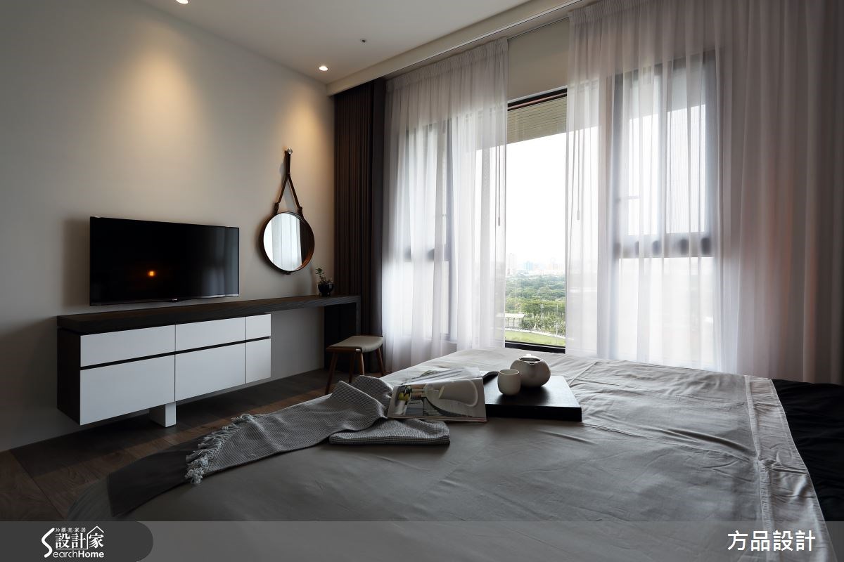 40坪新成屋(5年以下)＿休閒風臥室案例圖片＿方品空間設計＿方品_22之8