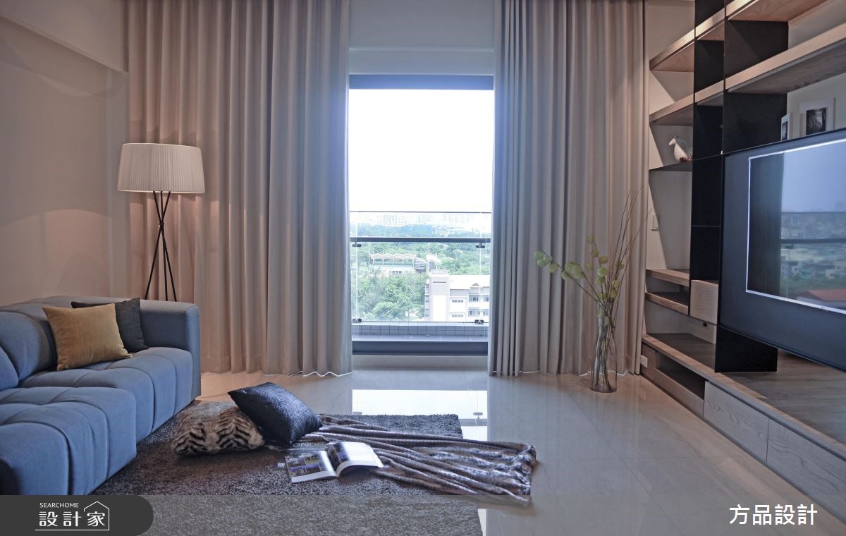 40坪新成屋(5年以下)＿現代風客廳案例圖片＿方品空間設計＿方品_26之1