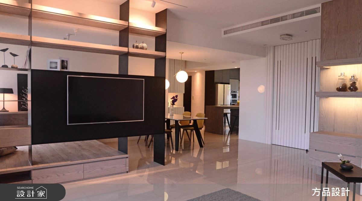 40坪新成屋(5年以下)＿現代風客廳案例圖片＿方品空間設計＿方品_26之6