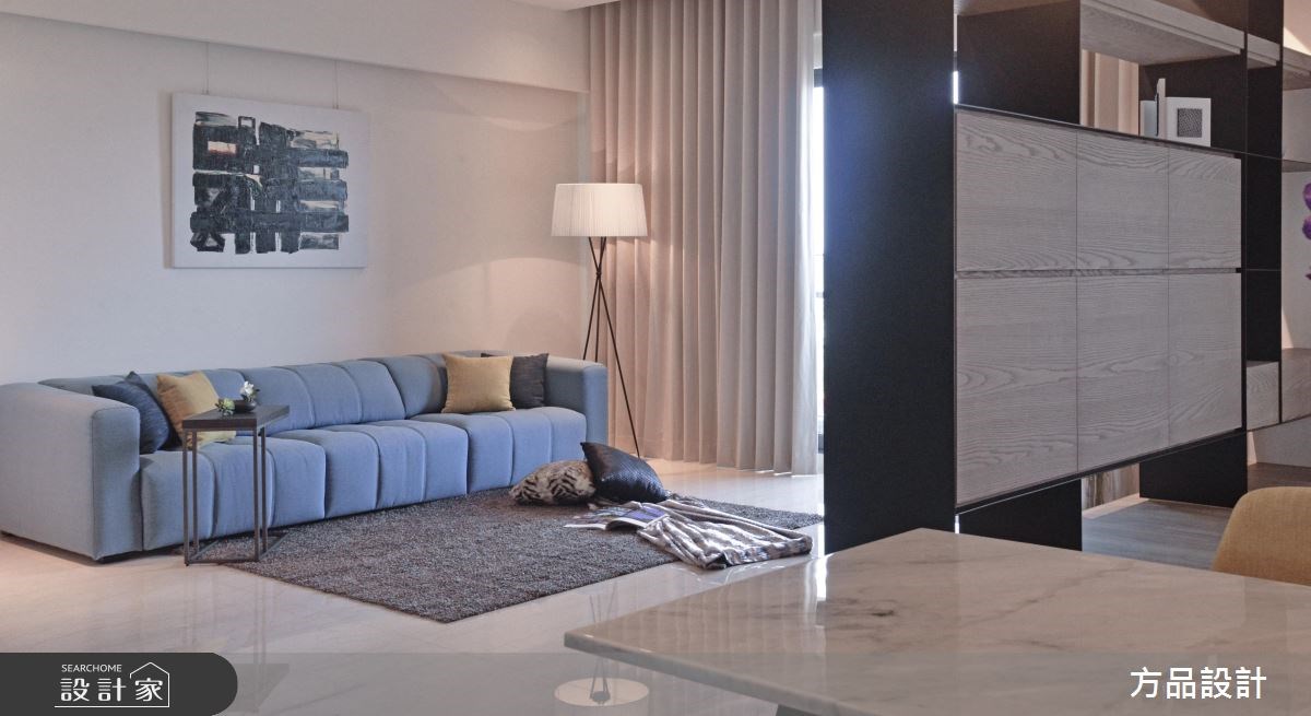 40坪新成屋(5年以下)＿現代風客廳案例圖片＿方品空間設計＿方品_26之4