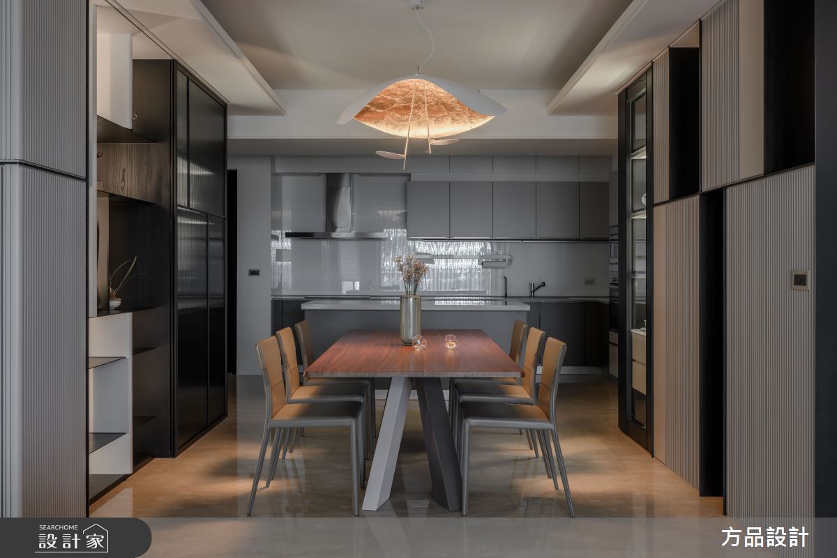 50坪新成屋(5年以下)＿現代混搭風餐廳廚房案例圖片＿方品空間設計＿方品_35之3