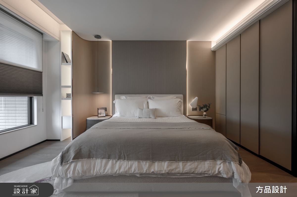 50坪新成屋(5年以下)＿現代混搭風臥室案例圖片＿方品空間設計＿方品_35之12