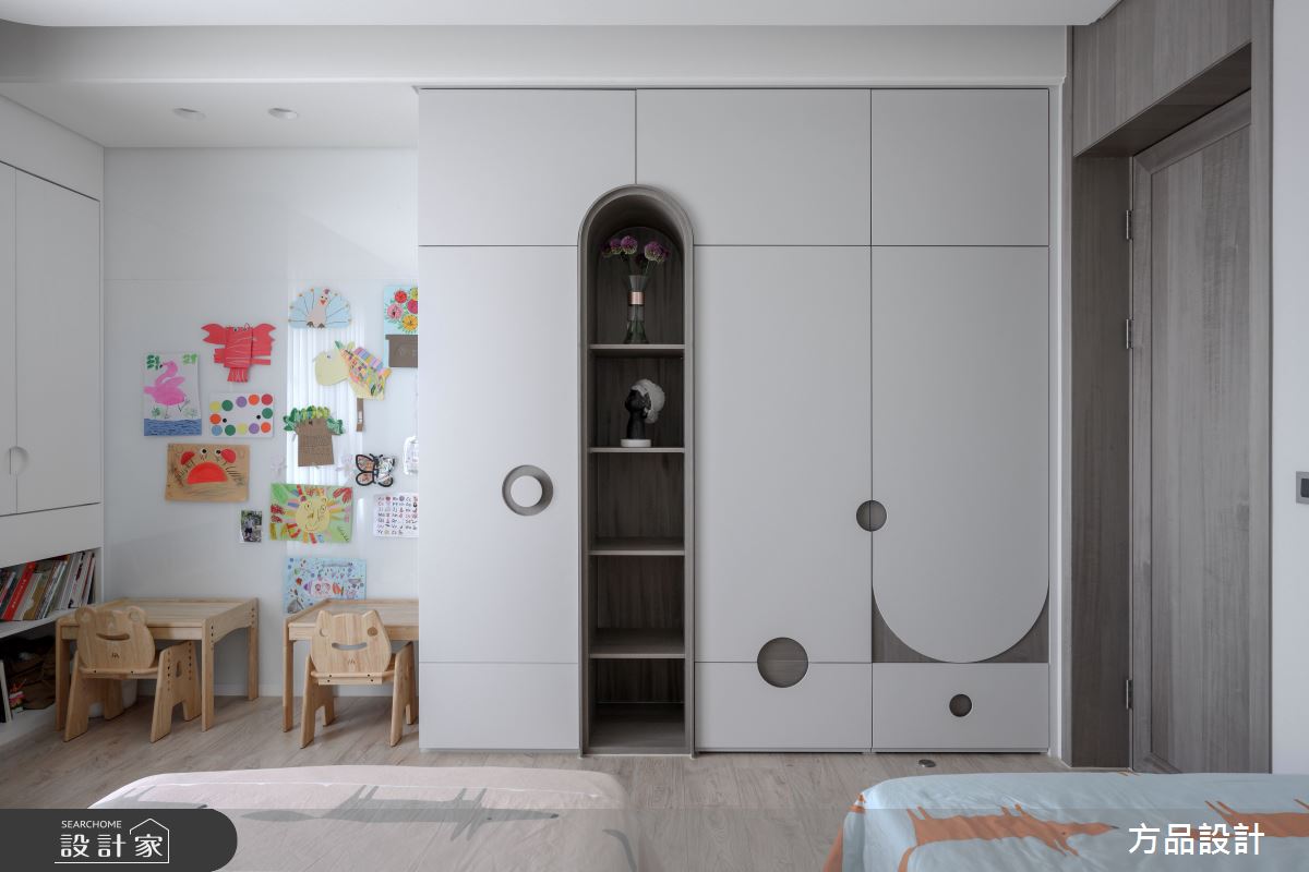50坪新成屋(5年以下)＿現代混搭風臥室兒童房兒童房案例圖片＿方品空間設計＿方品_35之17