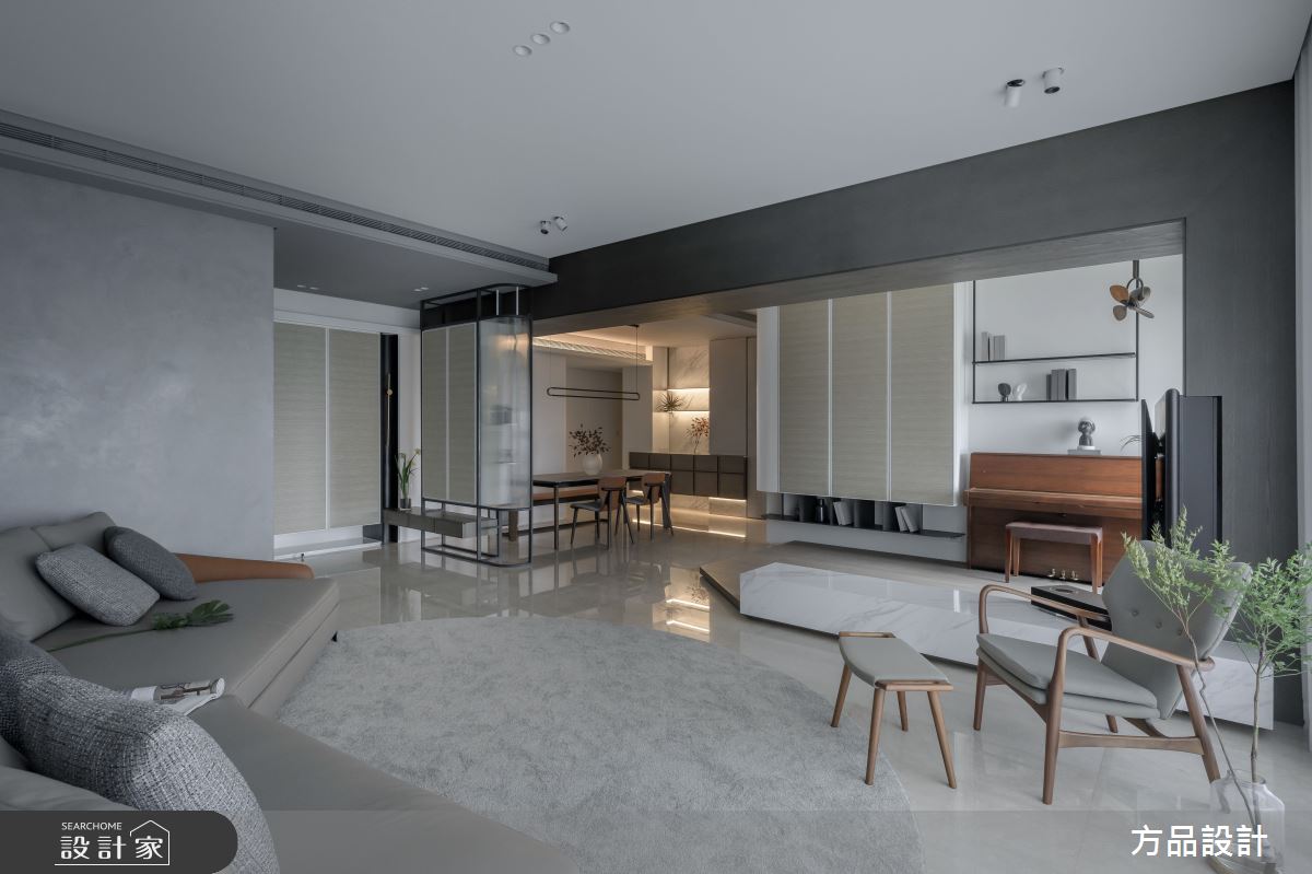 97坪中古屋(5~15年)＿混搭風客廳案例圖片＿方品空間設計＿方品_38之5